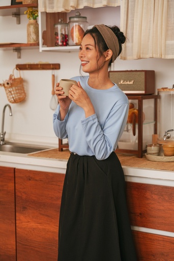 [QDL54] QDL 54 Quick Dry Round Neck L/Sleeve