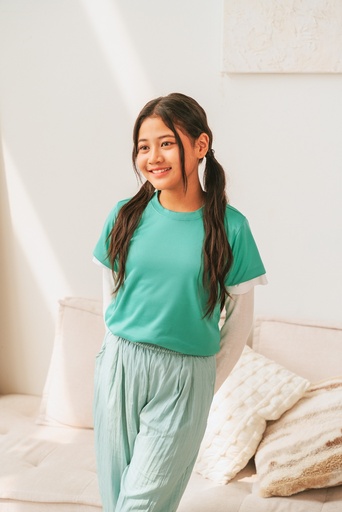 QDY 61 Quick Dry Kids Round Neck S/Sleeve